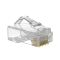 Коннектор RJ45 STP кат. 6A/8, 50μ, 1.45мм, со вставкой