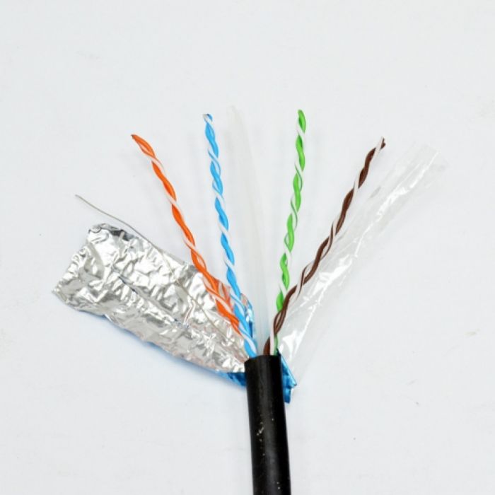 Кабель F/UTP 4x2х0,54, кат. 6, внешний КППЭ-ВП (250), 305 м