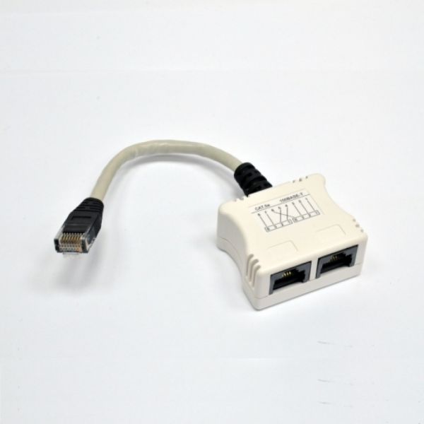 Разветвитель витого пара, UTP, 1х2RJ-45