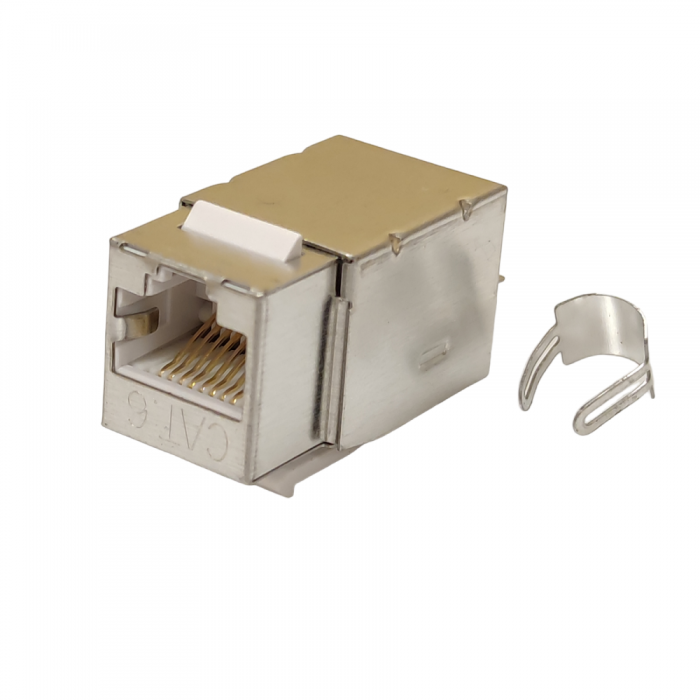 Модуль KeyStone RJ45 FTP, кат. 6, 110, Slim, W - 17.3 мм