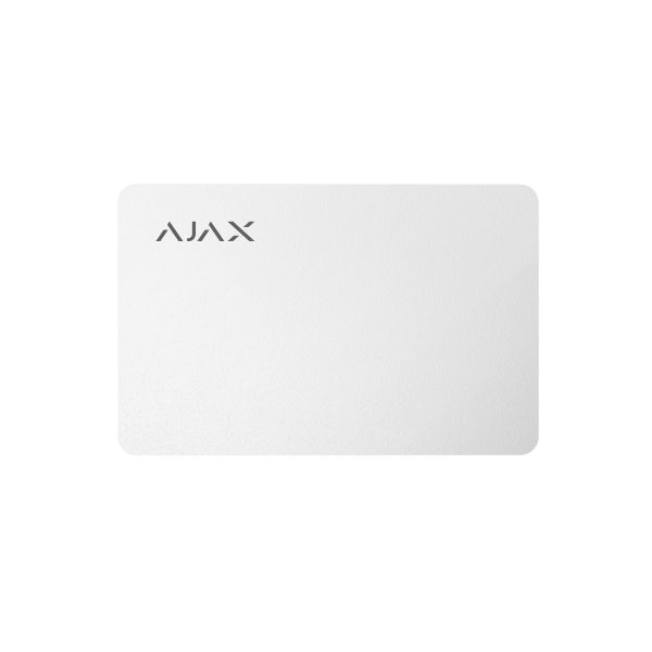 Ajax Pass white (100pcs) картка керування