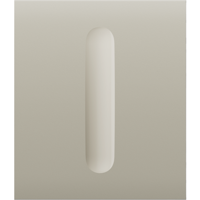 Ajax CenterButton (Dimmer) [55] (8EU) ASP ivory кнопка