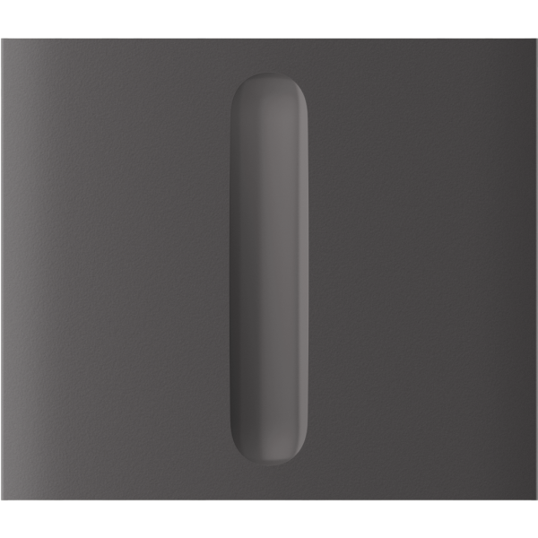 Ajax CenterButton (Dimmer) vertical [55] (8EU) ASP grey кнопка