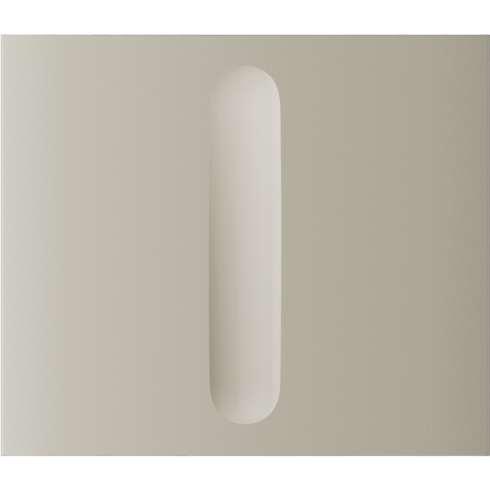 Ajax CenterButton (Dimmer) vertical [55] (8EU) ASP ivory кнопка