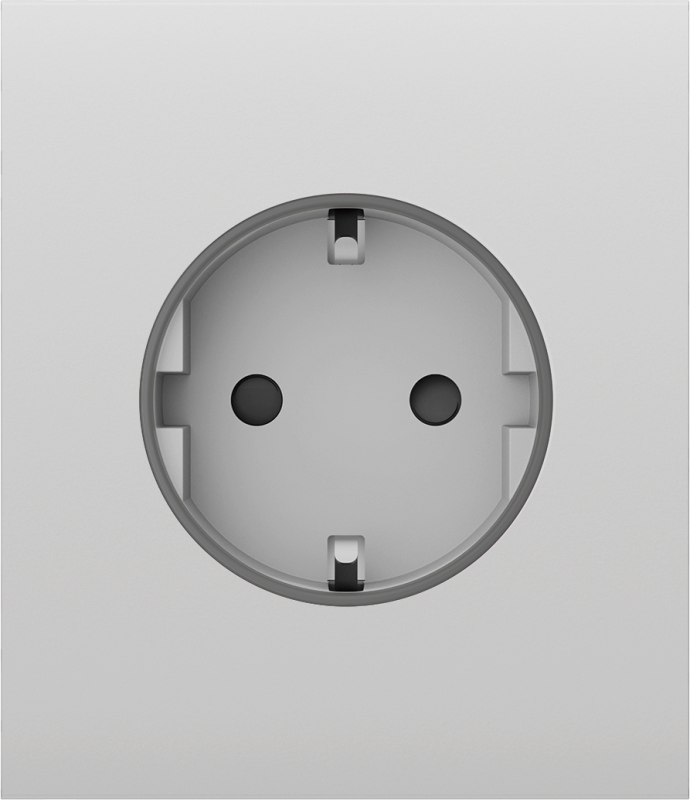 Ajax CenterCover (basic) [type F] [55] ASP white фронтальна панель