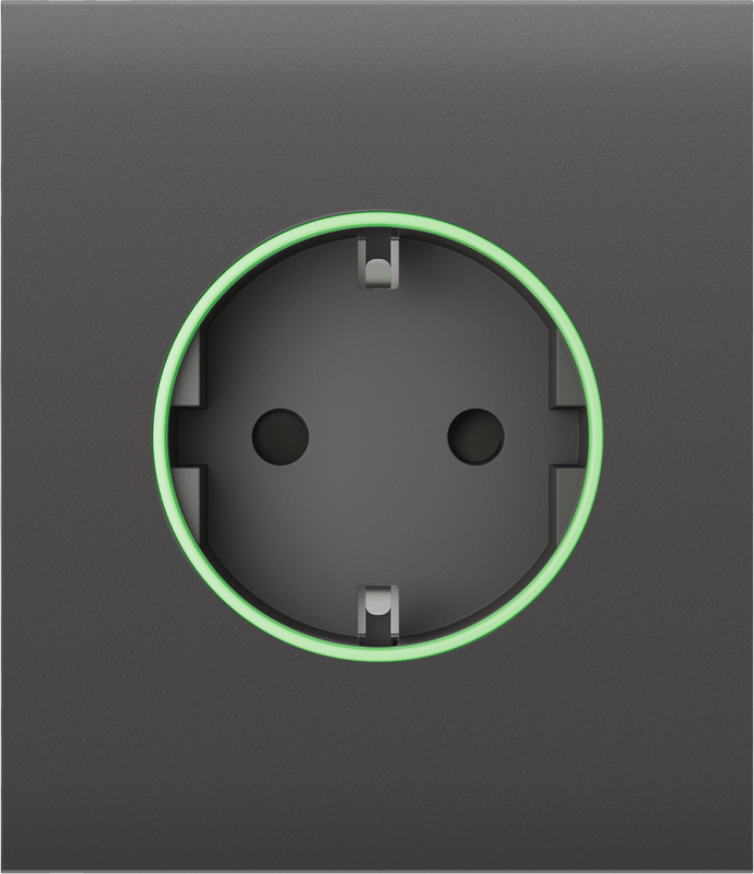 Ajax CenterCover (smart) [type F] [55] ASP grey фронтальна панель