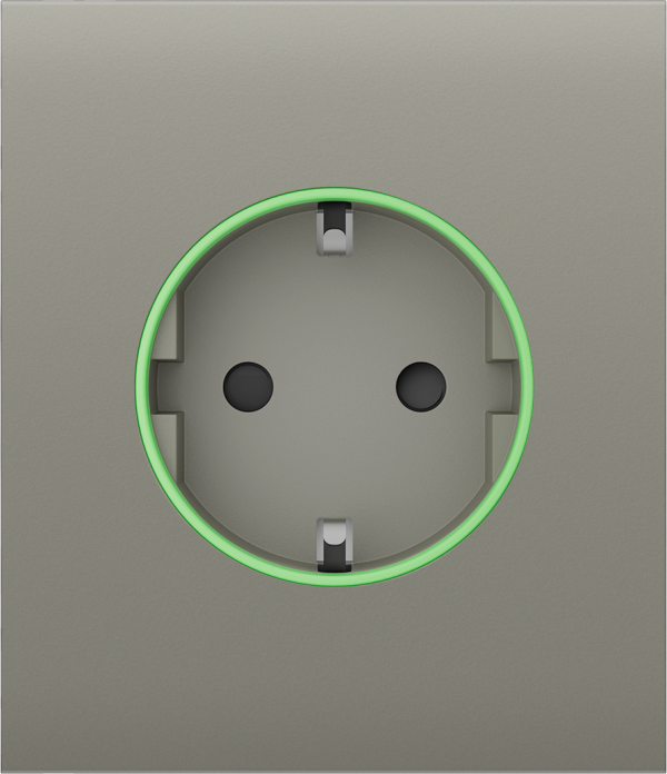 Ajax CenterCover (smart) [type F] [55] ASP olive фронтальна панель