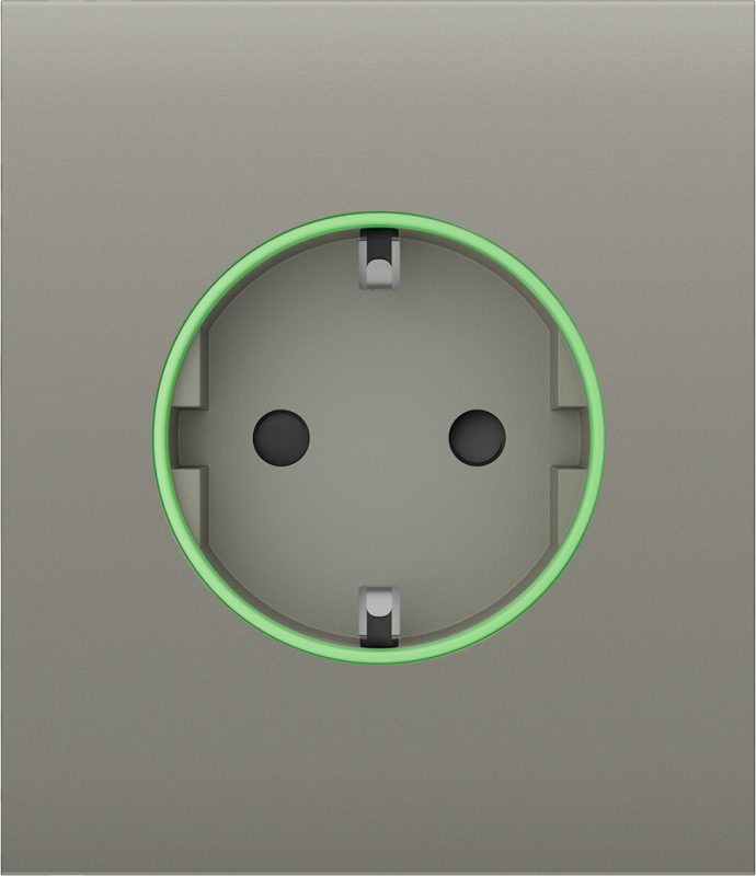 Ajax CenterCover (smart) [type F] [55] ASP olive фронтальна панель
