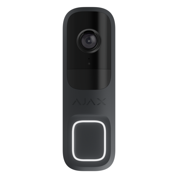 Ajax Doorbell (8EU) ASP graphite відеодзвінок