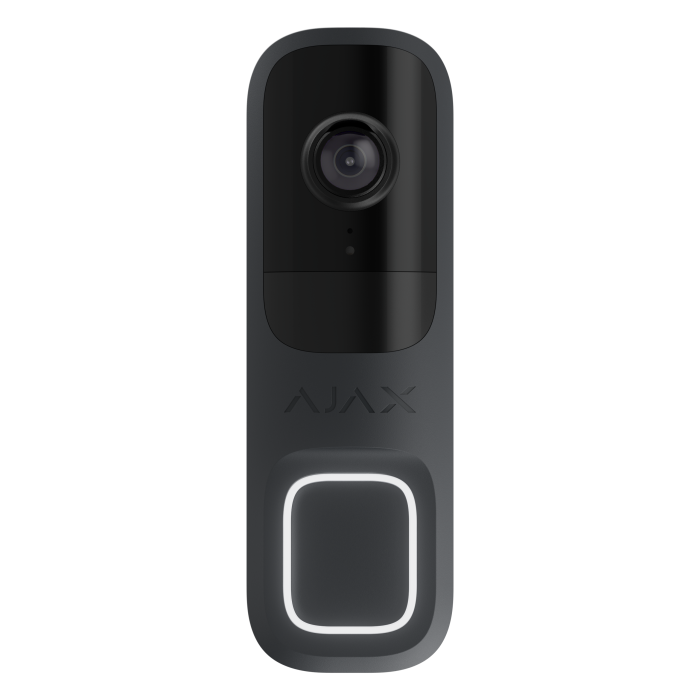Ajax Doorbell (8EU) ASP graphite відеодзвінок