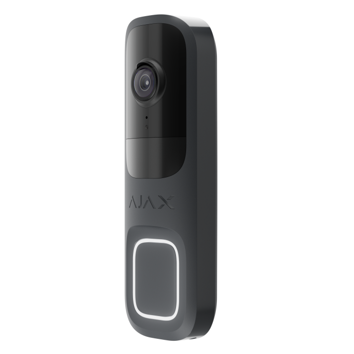 Ajax Doorbell (8EU) ASP graphite відеодзвінок