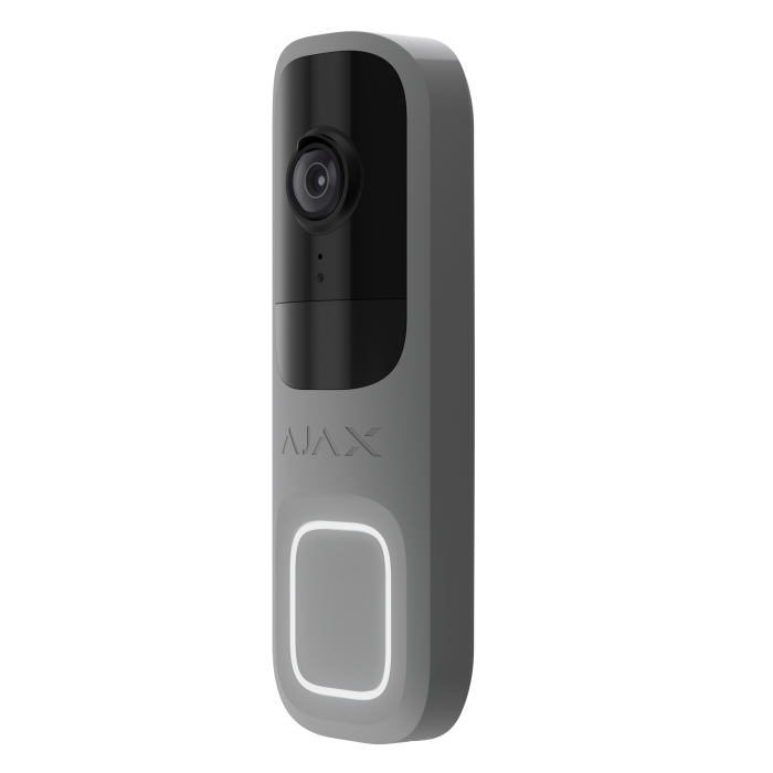 Ajax Doorbell (8EU) ASP grey відеодзвінок