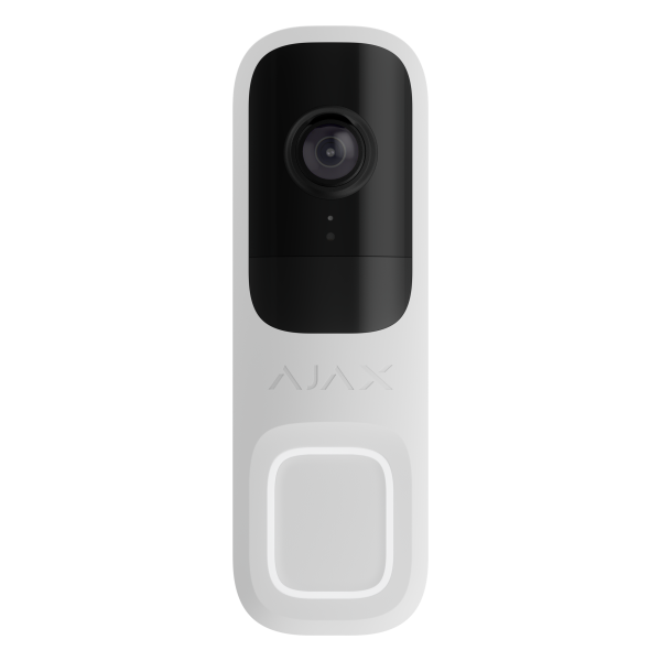 Ajax Doorbell (8EU) ASP white відеодзвінок