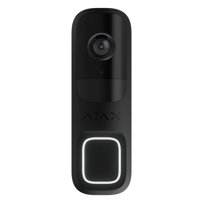 Ajax Doorbell (8EU) ASP black відеодзвінок