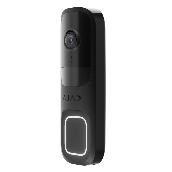 Ajax Doorbell (8EU) ASP black відеодзвінок
