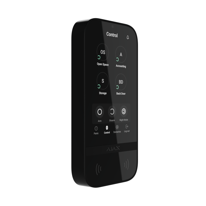 Ajax KeyPad TouchScreen (8EU) ASP black клавіатур