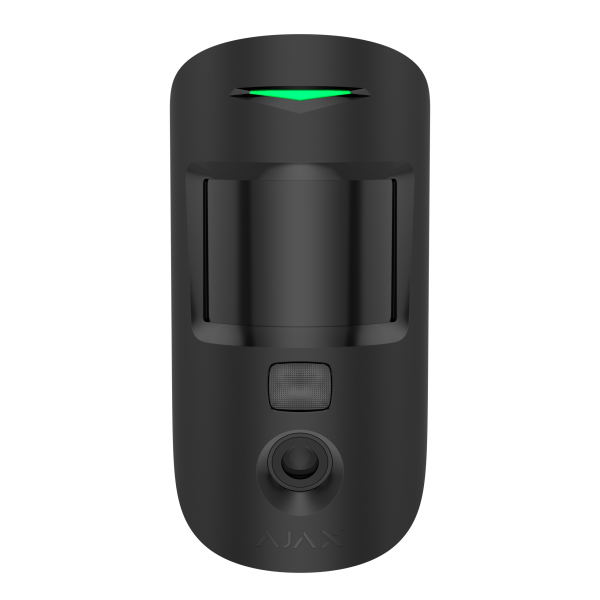 Ajax. Superior MotionCam HD (PhOD) Jeweller black датчик движения с камерой