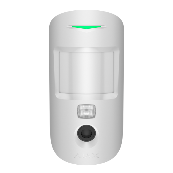Ajax. Superior MotionCam HD (PhOD) Jeweller white датчик движения с камерой
