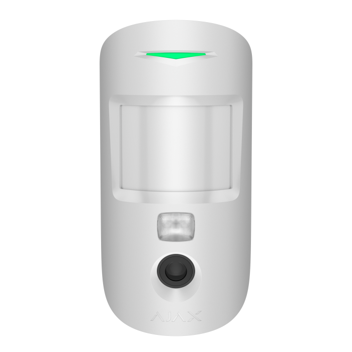 Ajax MotionCam HDR (8EU) ASP white датчик руху з камерою