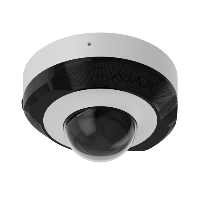 Ajax DomeCam Mini (8 Mp/2.8 mm) ASP white відеокамера спостереження