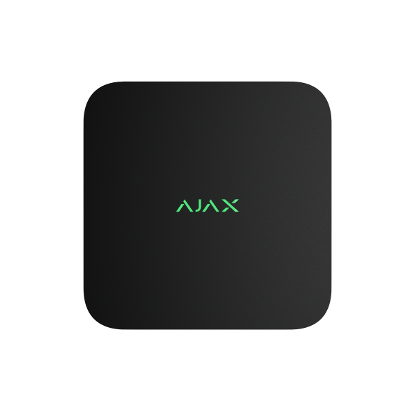 Ajax NVR (16ch) (8EU) ASP black мережевий відеореєстратор