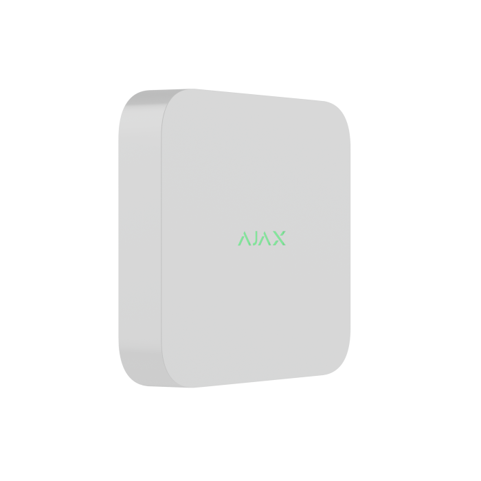 Ajax NVR (8ch) (8EU) ASP white мережевий відеореєстратор