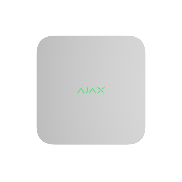 Ajax NVR (16ch) (8EU) ASP white мережевий відеореєстратор