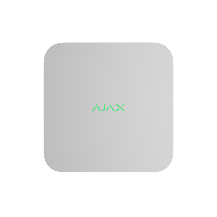 Ajax NVR (8ch) (8EU) ASP white мережевий відеореєстратор