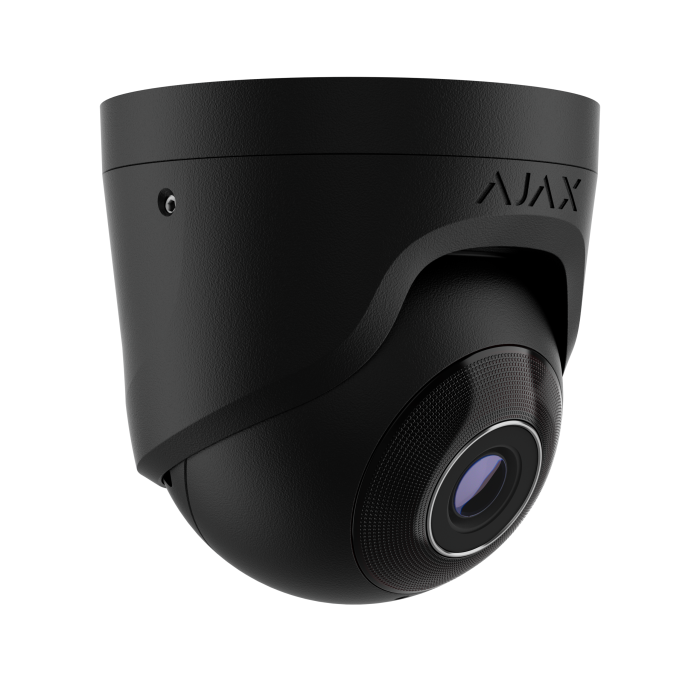 Ajax TurretCam (8 Mp/2.8 mm) ASP black відеокамера спостереження