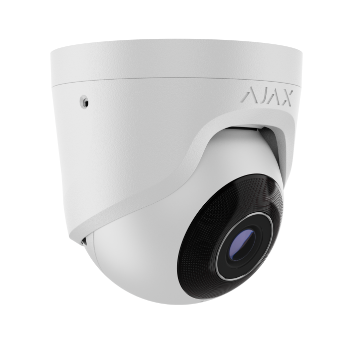 Ajax TurretCam (8 Mp/4 mm) ASP white відеокамера спостереження