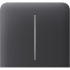 Ajax SideButton (2-gang) vertical [55] ASP graphite кнопка
