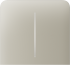 Ajax SideButton (2-gang) vertical [55] ASP ivory кнопка