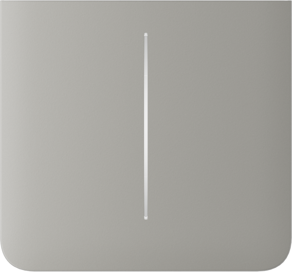 Ajax SideButton (2-gang) vertical [55] ASP oyster кнопка