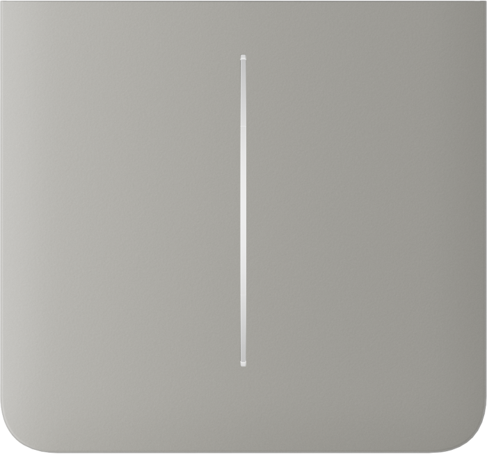 Ajax SideButton (2-gang) vertical [55] ASP oyster кнопка