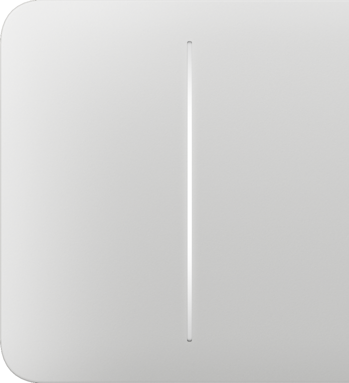 Ajax SideButton (2-gang) [55] white кнопка