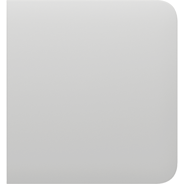 Ajax SideButton (1-gang/2-way) [55] white кнопка