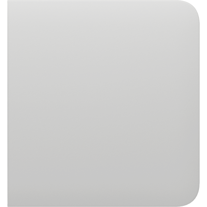 Ajax SideButton (1-gang/2-way) [55] white кнопка