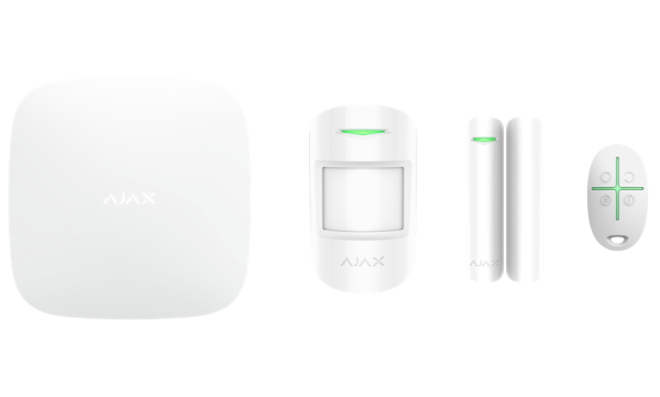 Ajax StarterKit Plus (8EU) UA white комплект охоронної сигналізації