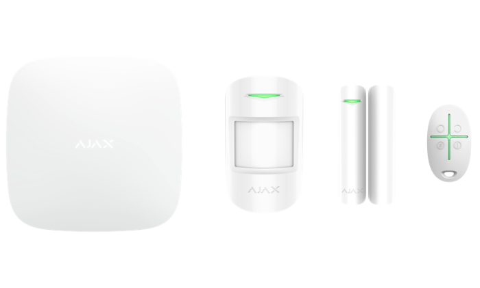 Ajax StarterKit Plus (8EU) UA white комплект охоронної сигналізації