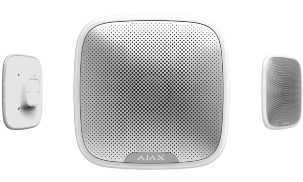 Ajax StreetSiren (8EU) ASP white вулична сирена