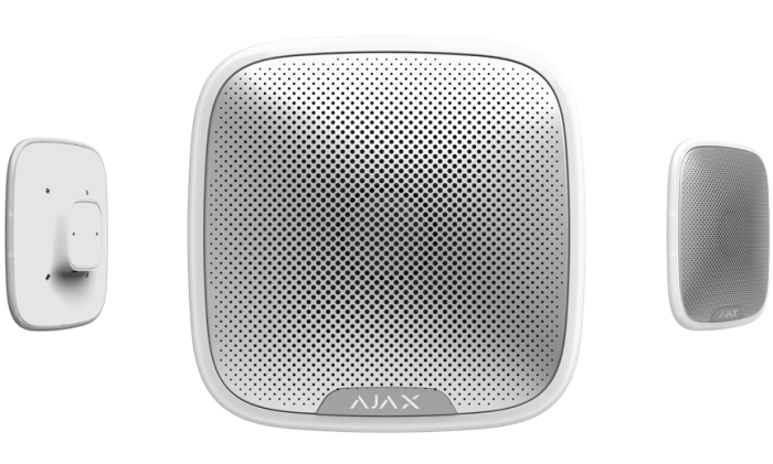 Ajax StreetSiren (8EU) ASP white вулична сирена