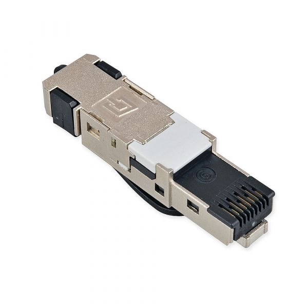 RJ45 - 8/8 коннектор, экранированный, 10GBase-T, Corning