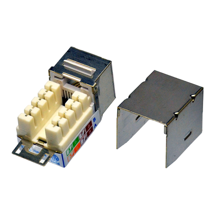 Модуль KeyStone RJ45 FTP, кат. 6А, 110, Slim, W - 17.3 мм, EPNew