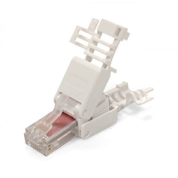 Коннектор RJ45 UTP кат. 6, неэкранированный, безинструментальный