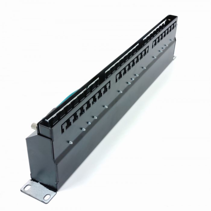 Патч-панель 19" 1U STP 48xRJ-45 Dual IDC type, кат. 6, Kingda
