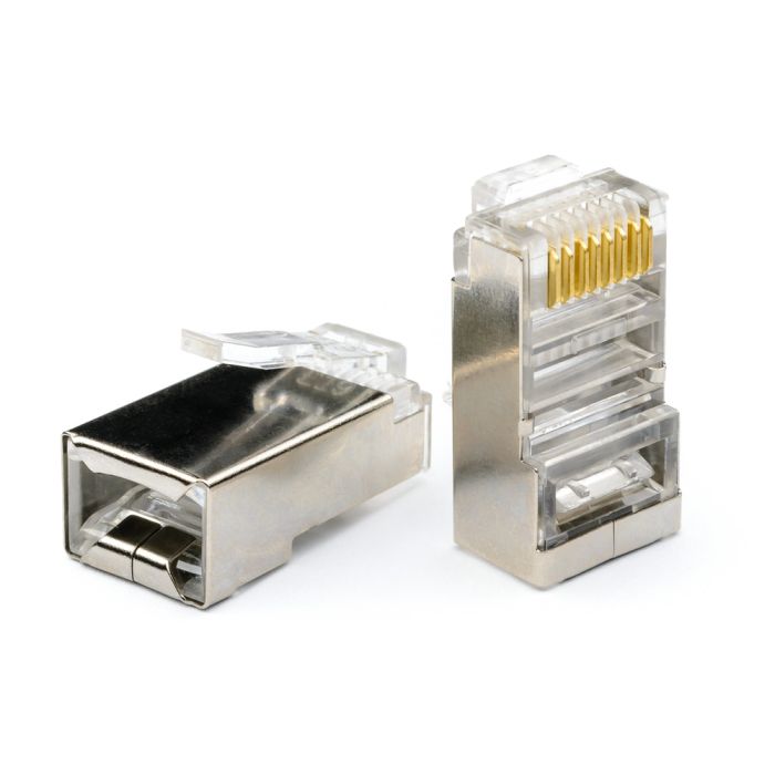 Коннектор RJ45 кат. 5е, экранированный