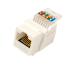 Модуль KeyStone RJ45 UTP, кат.5e, безинструментальный,Slim
