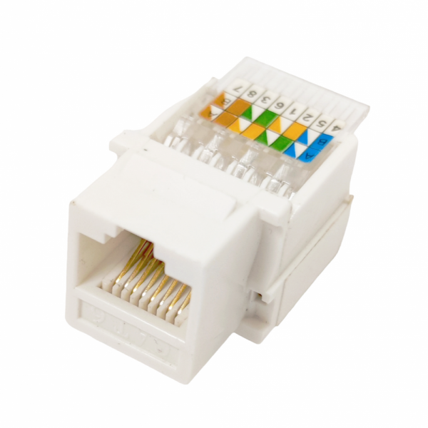 Модуль KeyStone RJ45 UTP, кат. 6, безинструментальнный, LW
