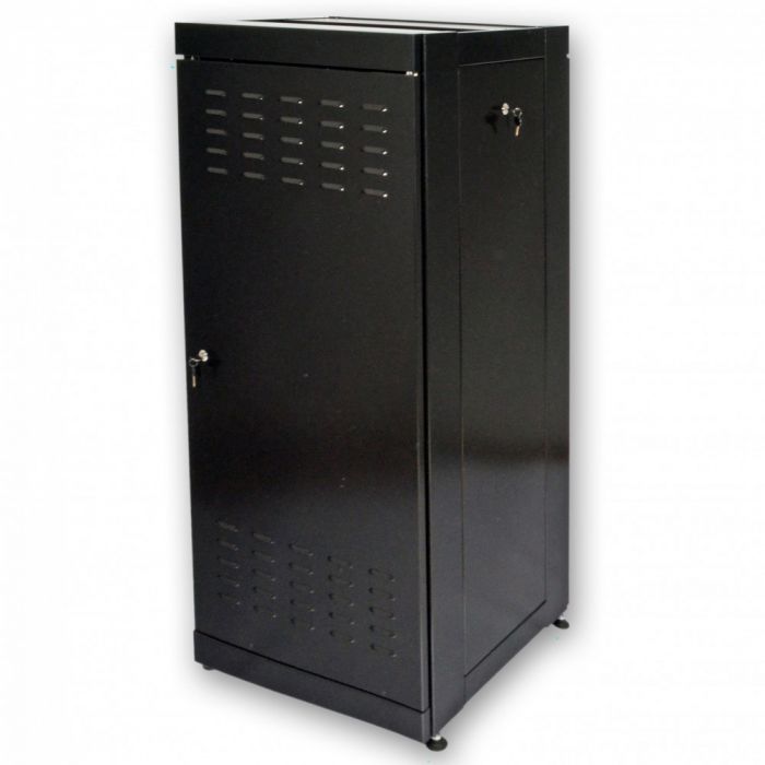 Шкаф 19" 18U, 610х675 мм (Ш*Г), усиленный, черный